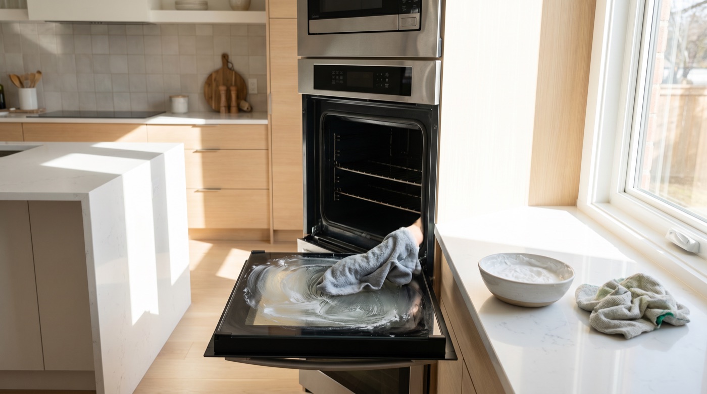 Backofen reinigen mit Hausmitteln: So geht's ohne Chemie