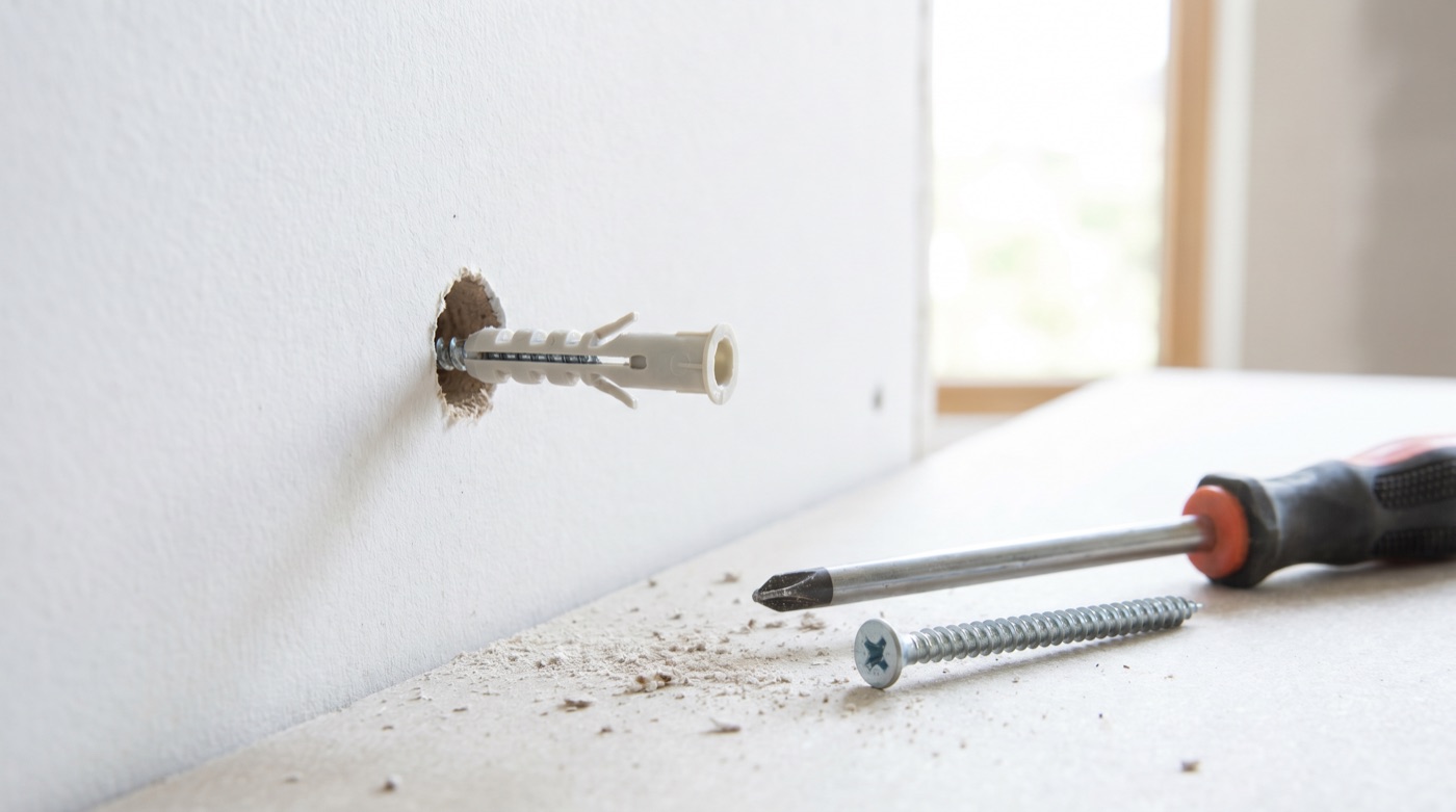 Dübel richtig setzen: Der Halt für jede Wand