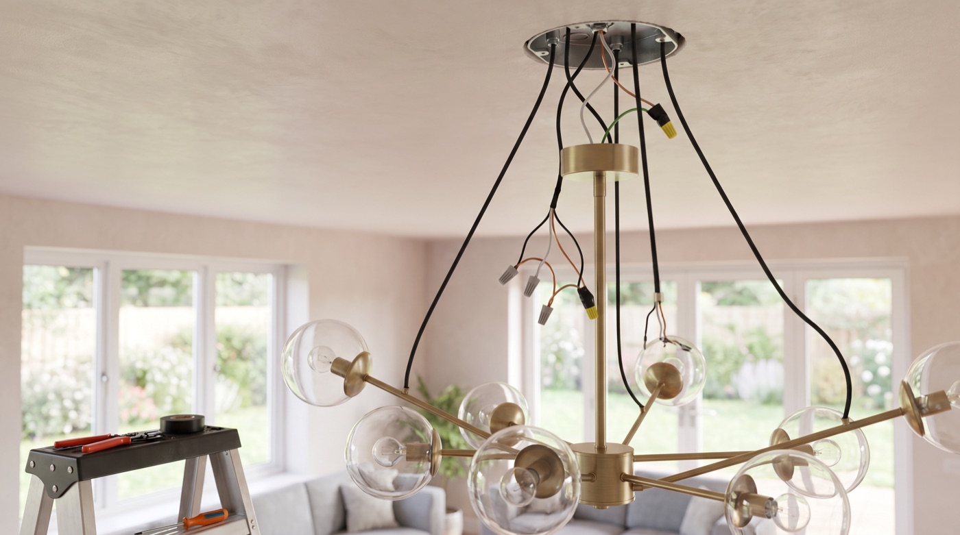 Lampe anschließen: Anleitung mit L, N und Schutzleiter